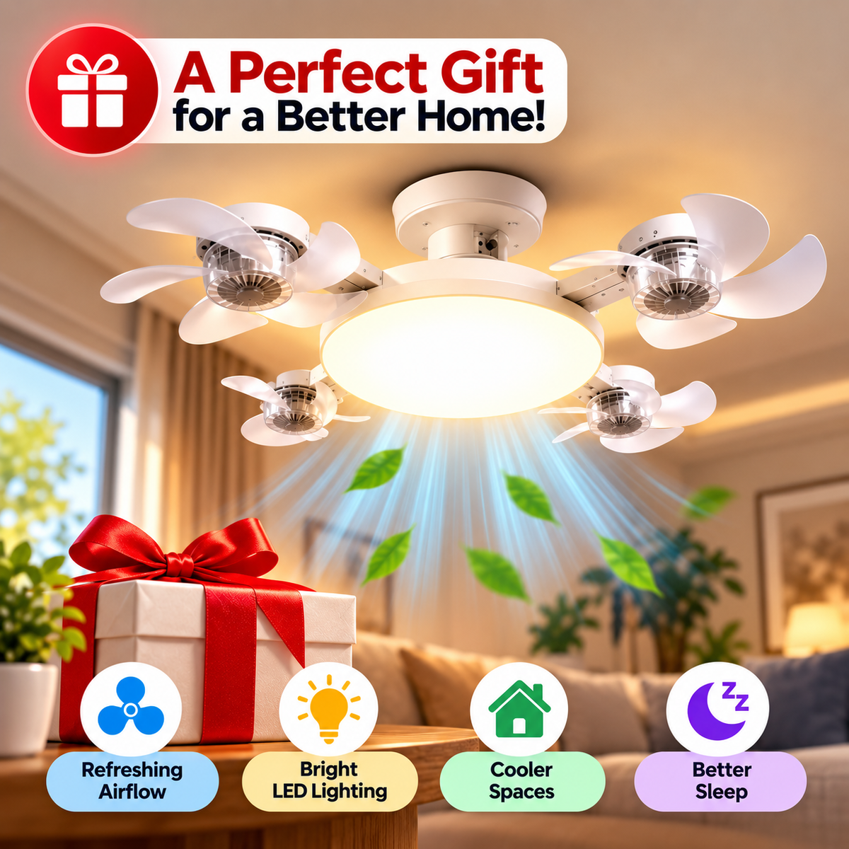 AeroGlow™ | Ceiling Fan Light