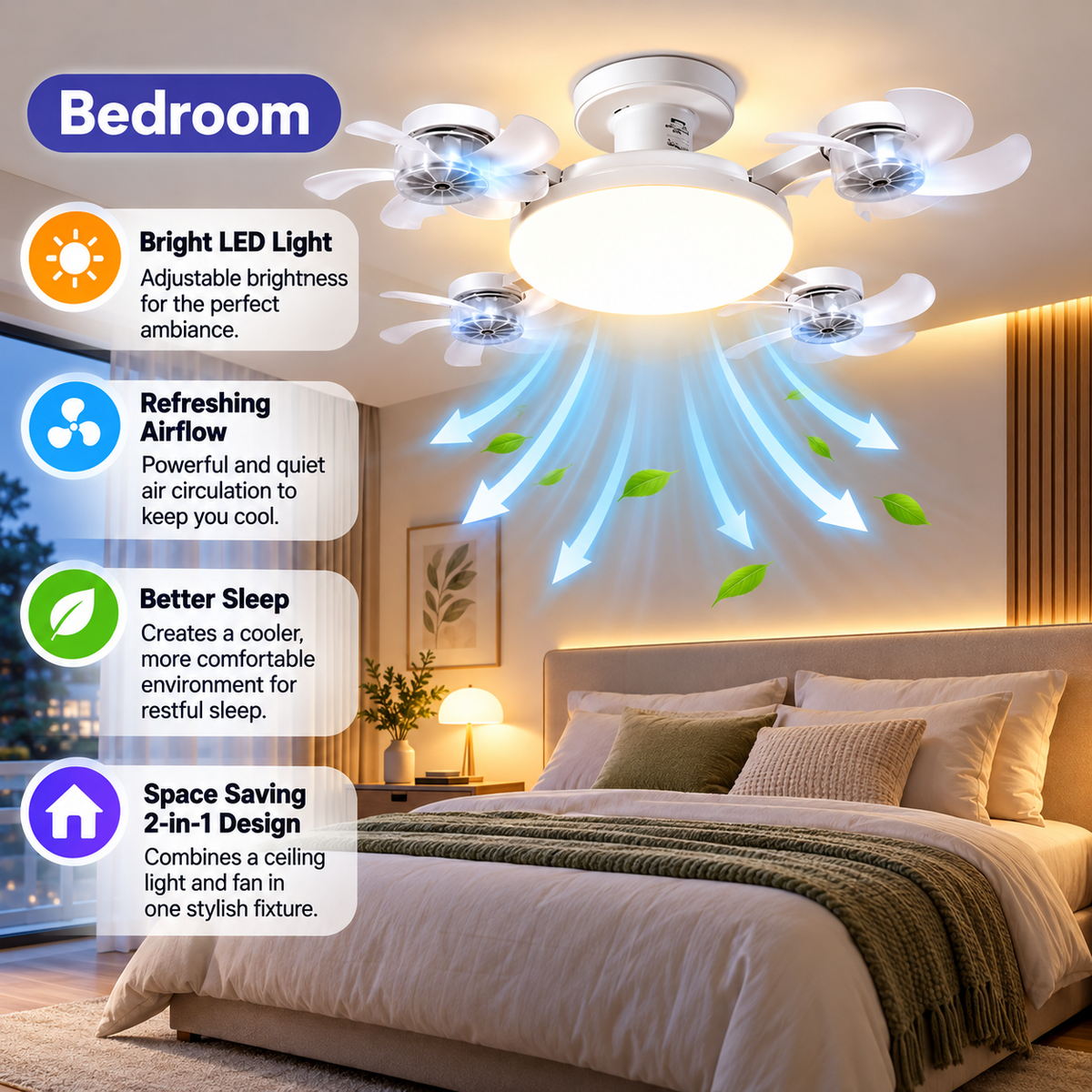 AeroGlow™ | Ceiling Fan Light
