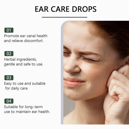 Ear Care Drops Gentle ingredients to care for ear discomfort Everyday cleansing and massage drops
