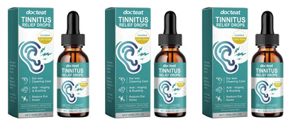 Docteat Tinnitus Relief Drops Helps Reduce Ear Pressure Ear Wax Cleaning Care Supports Normal Ear Function Calm Ears 60 ML