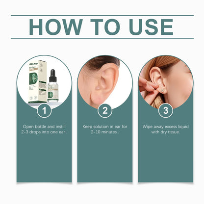 Ear Care Drops Gentle ingredients to care for ear discomfort Everyday cleansing and massage drops